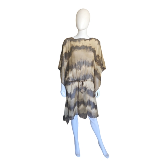 MICHAEL KORS | Sheer Brown Cover Up / Tunic in Size US 2 - Picture 1 of 5